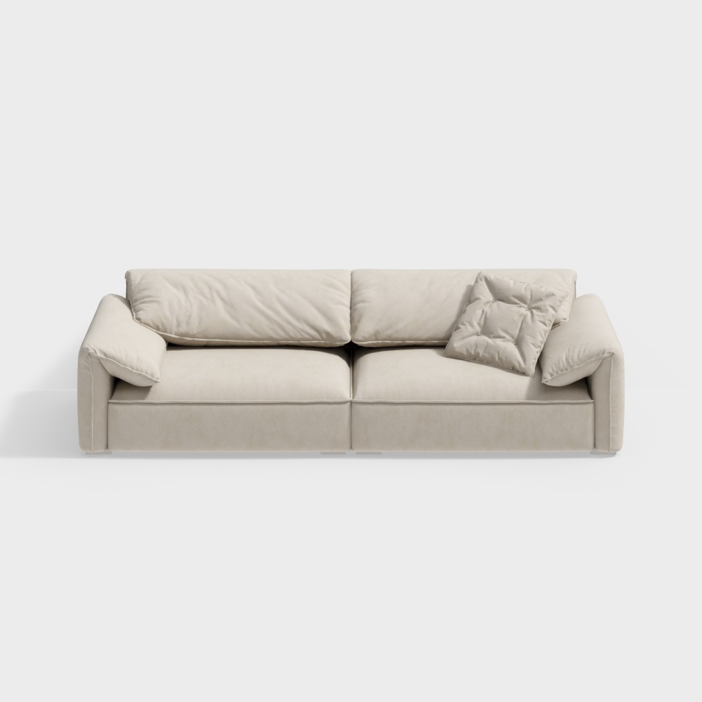 Sofa 2,8m model krem ​​​​seri Rhine BSNYS2961