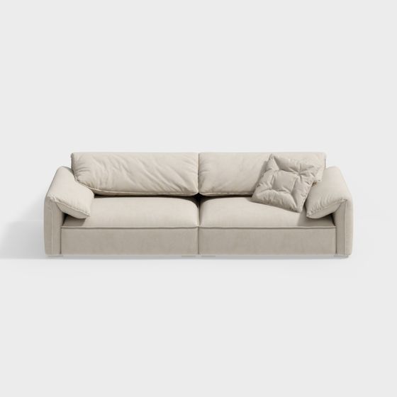 Sofa 2,8m model krem ​​​​seri Rhine BSNYS2961
