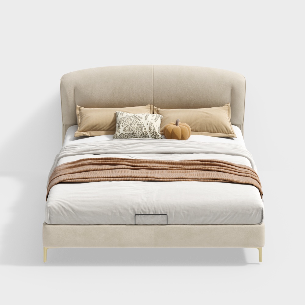 1.8m Cream Style Bed Series Rhine BSNYC2977