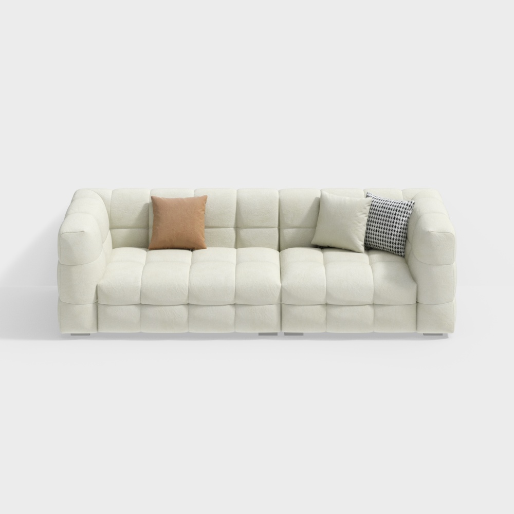 Cream Style 2.7m Sofa Rhine Series BSNYS2959