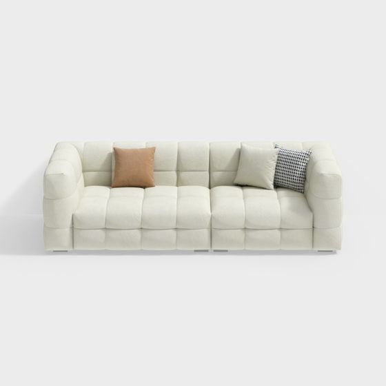 Urban Comfort Sofa 3D model