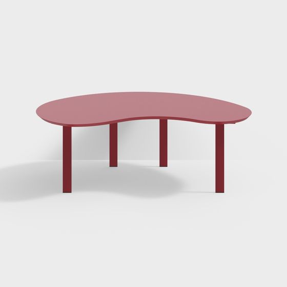 Nordic red desk