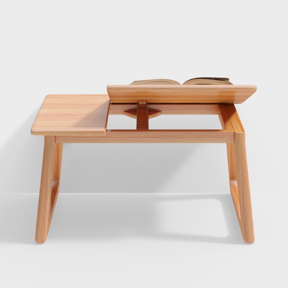 Scandinavian Log-Style Window Sill Table