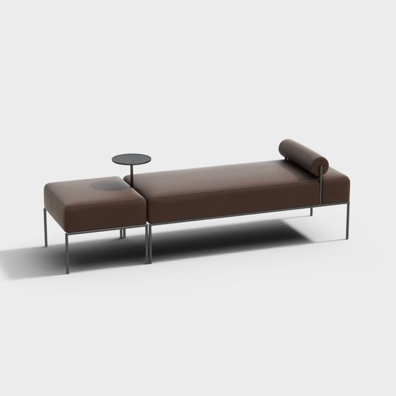Urban Lounge Bench 3D model