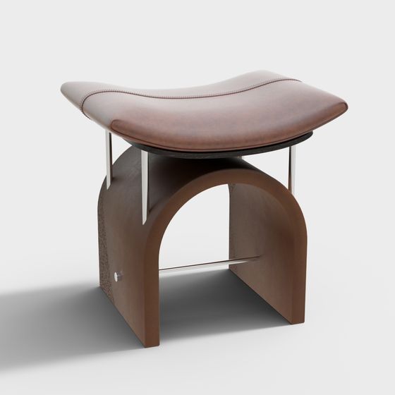 The Arc Stool 3D model
