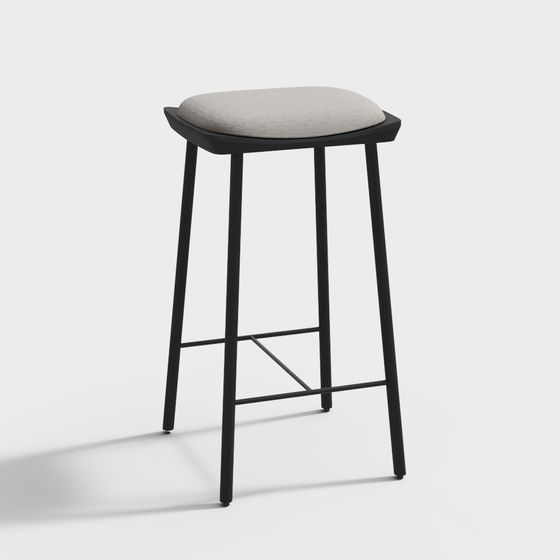 Urban Leisure Bar Stool 3D model