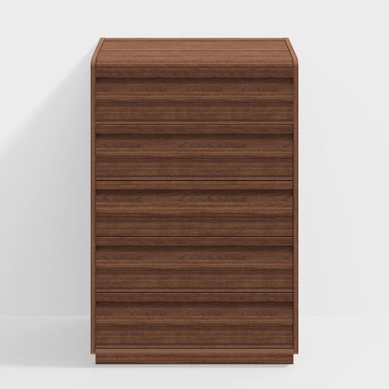 Urban Window Nightstand 3D model for Modern Interiors