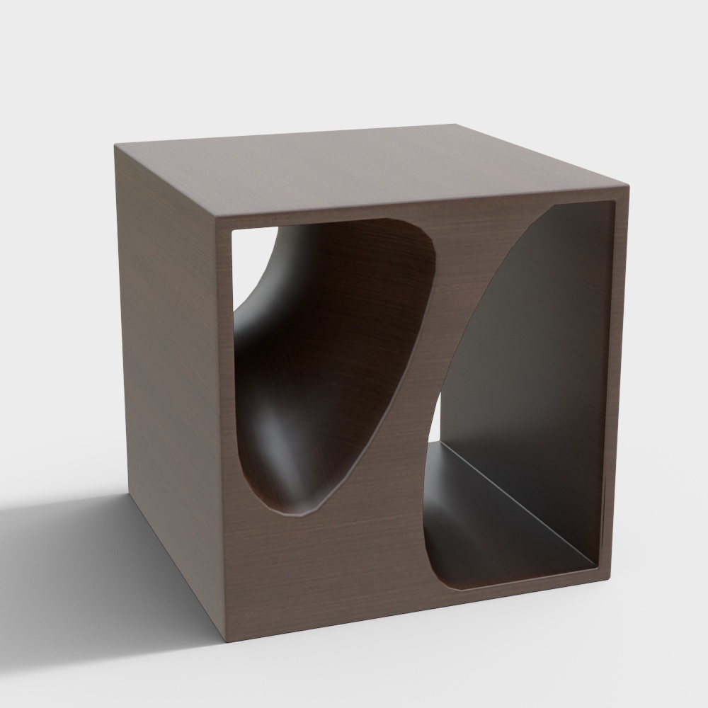 New Chinese Solid Wood Square Bench