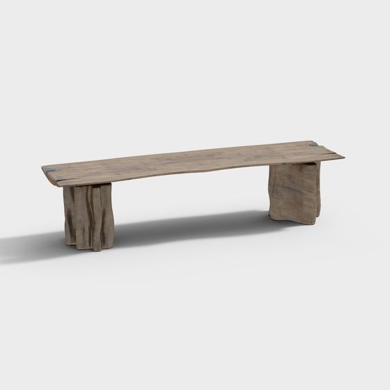 Forest Breath 3D Model - Nature-Inspired Chair