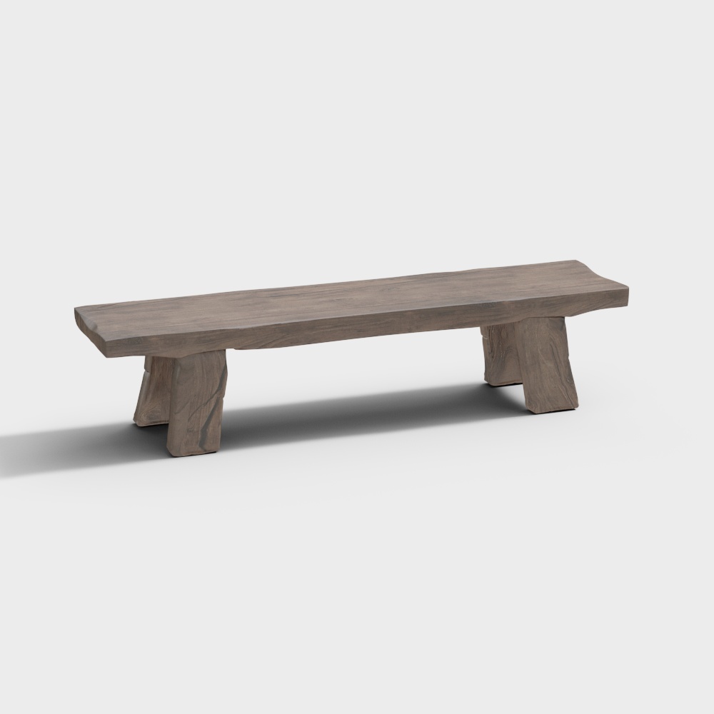 Forest Breath Bench 3D model