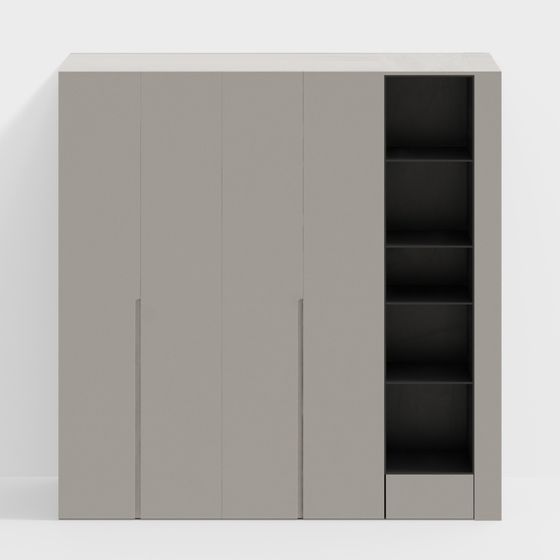 Urban Storage Cabinet 3D model