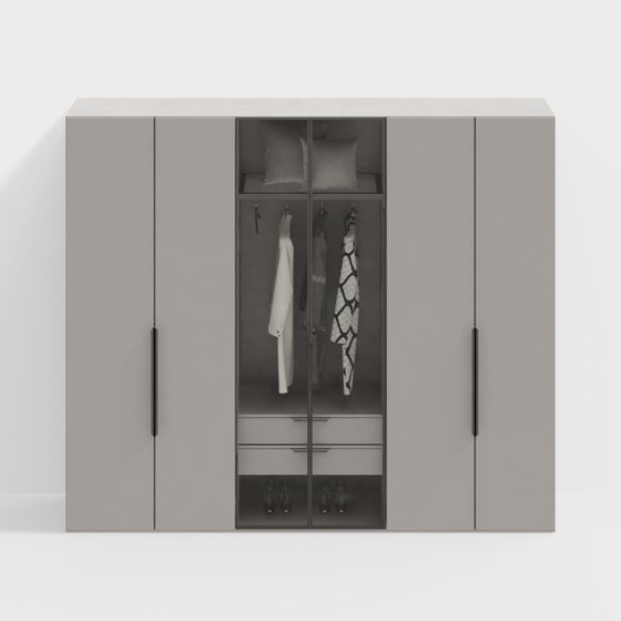 Armoire minimaliste moderne