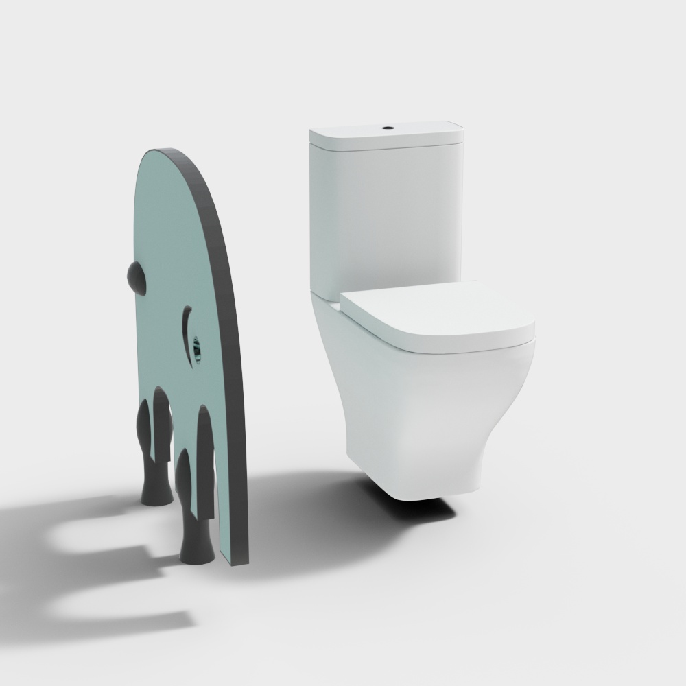 Piccolo WC per Bambini della Scuola dell'Infanzia