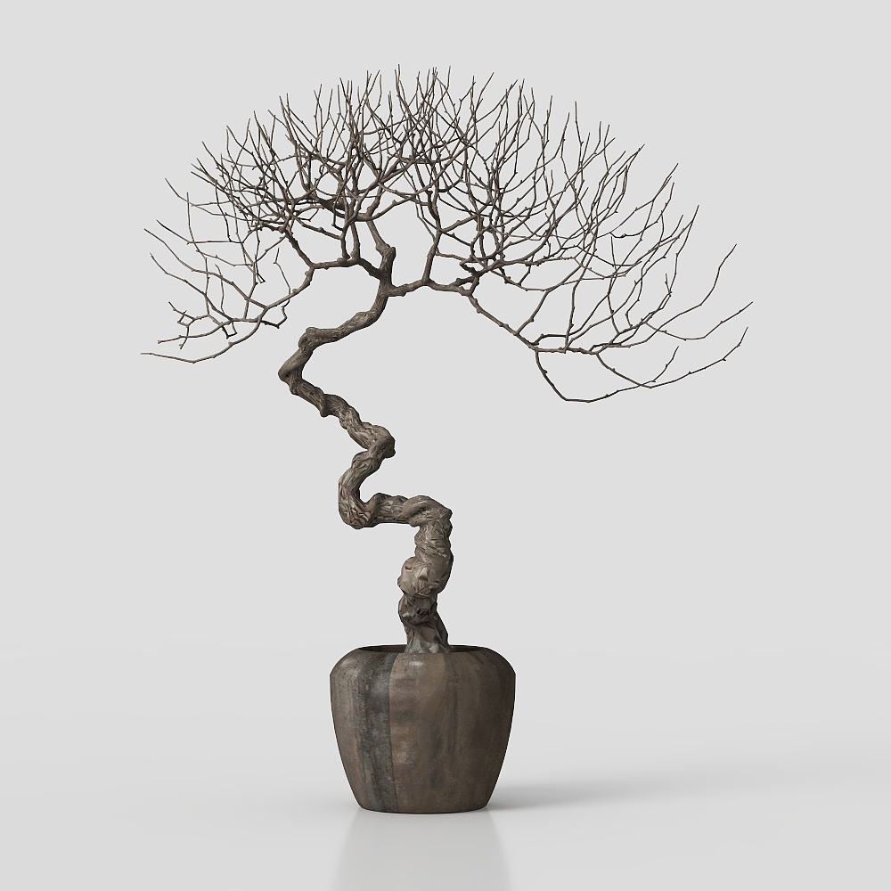 New Chinese Style Dried Branch Pot Plant