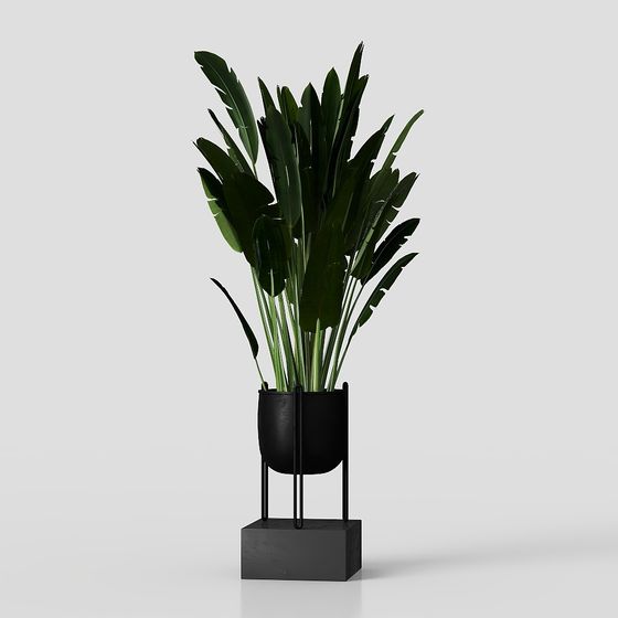 Stylish Urban Oasis 3D model for Creative Projects