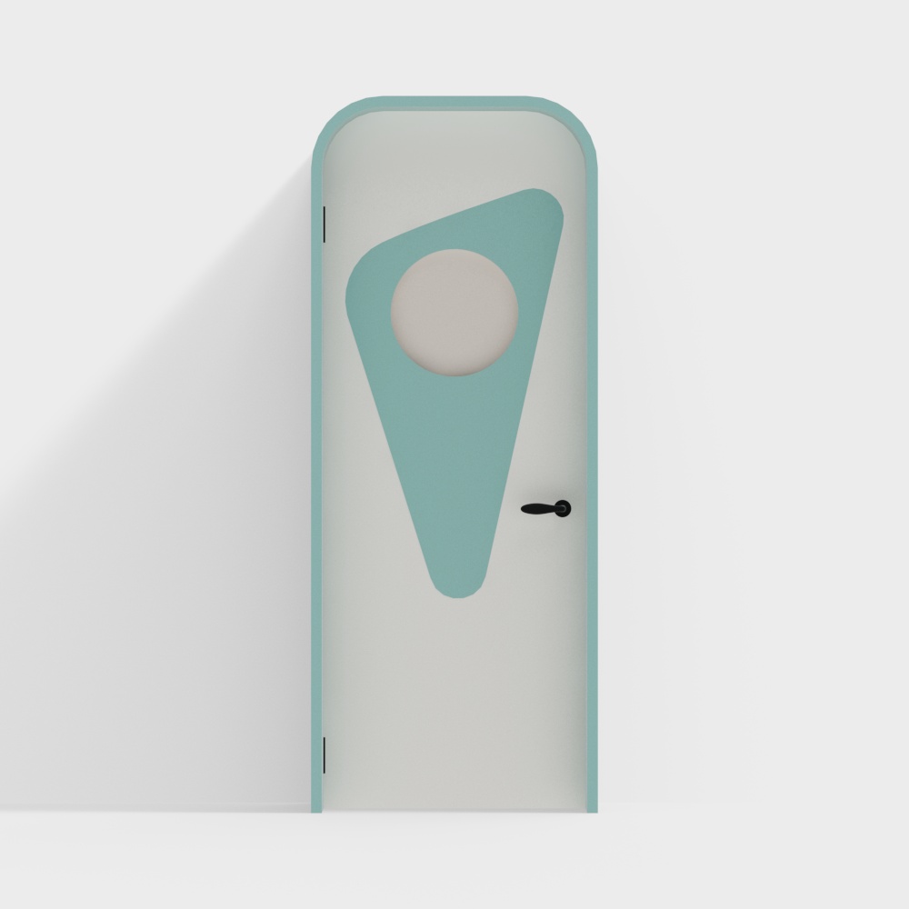 Preschool Boys' Restroom Door