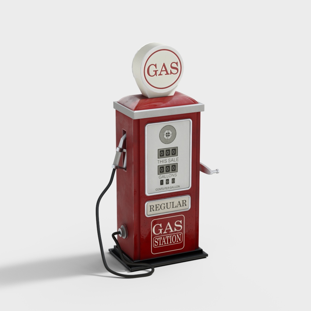 Children's toy gas station