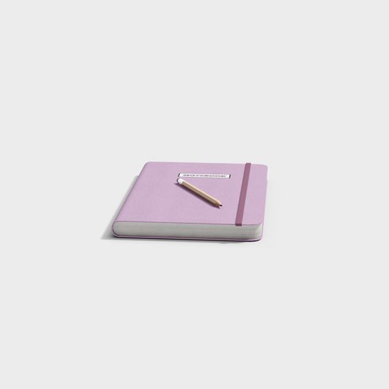 Minimalist Notebook 3D model for Creative Projects