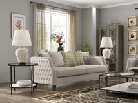 Cozy Living Room Design with Neutral Tones