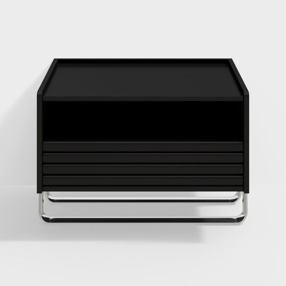 Urban Corner Drawer Cabinet 3D model