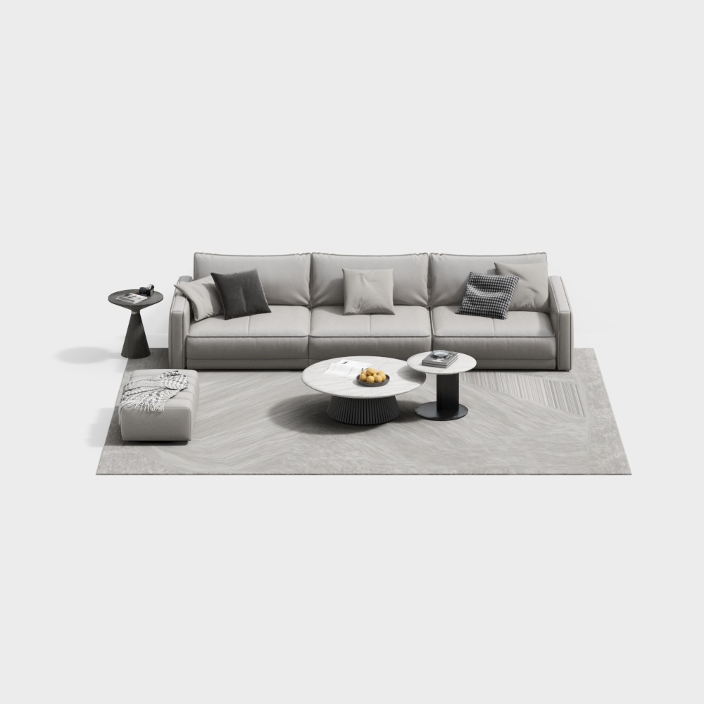 Modern Italian-Style Home Sofa Set