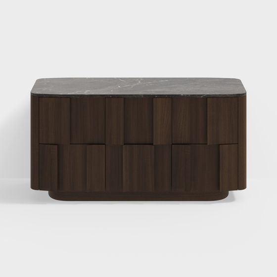 Urban Elegance Cabinet 3D model for Modern Interiors