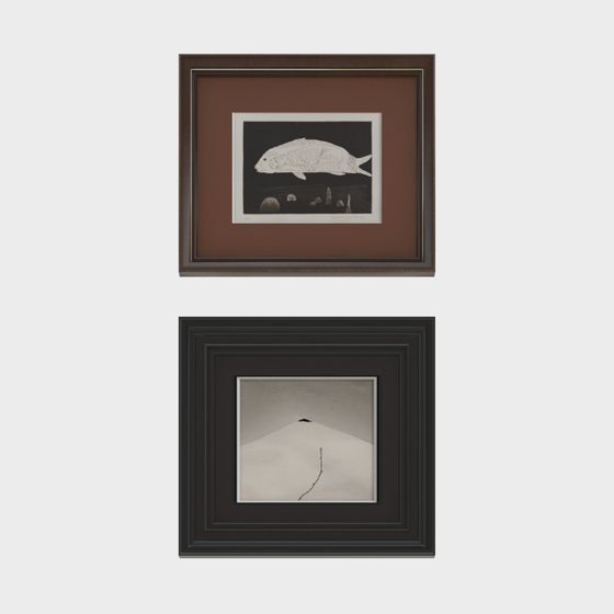 Retro Picture Frame 3D model for Creative Projects