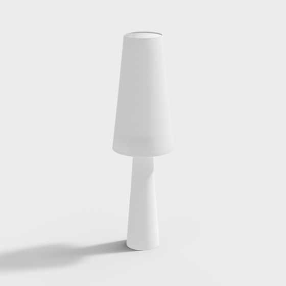 Elegant Minimalist Table Lamp 3D model