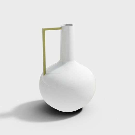 Streamlined Vase 3D model