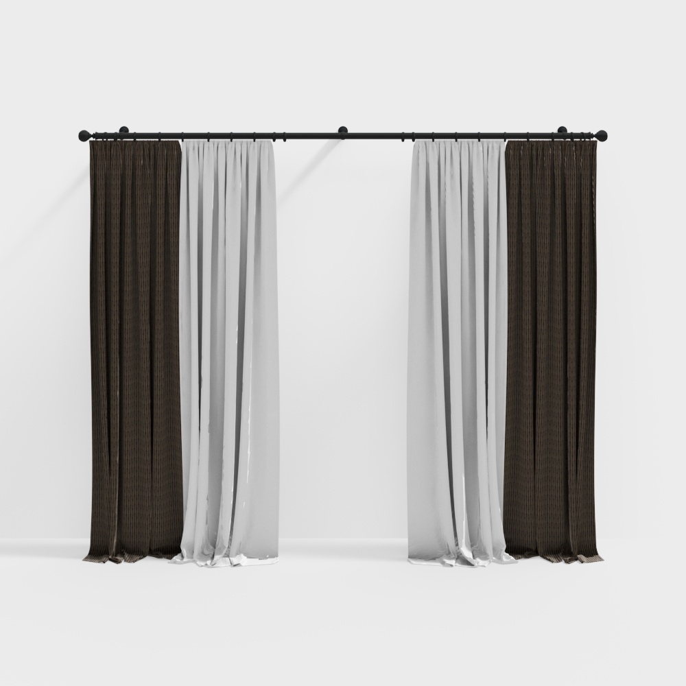 European-style Living Room Curtains