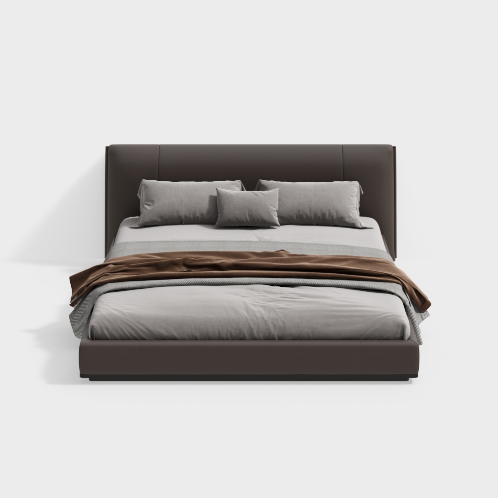 Modern Italian-style Master Bedroom Double Bed