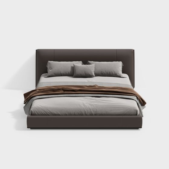 現代義式主臥雙人床