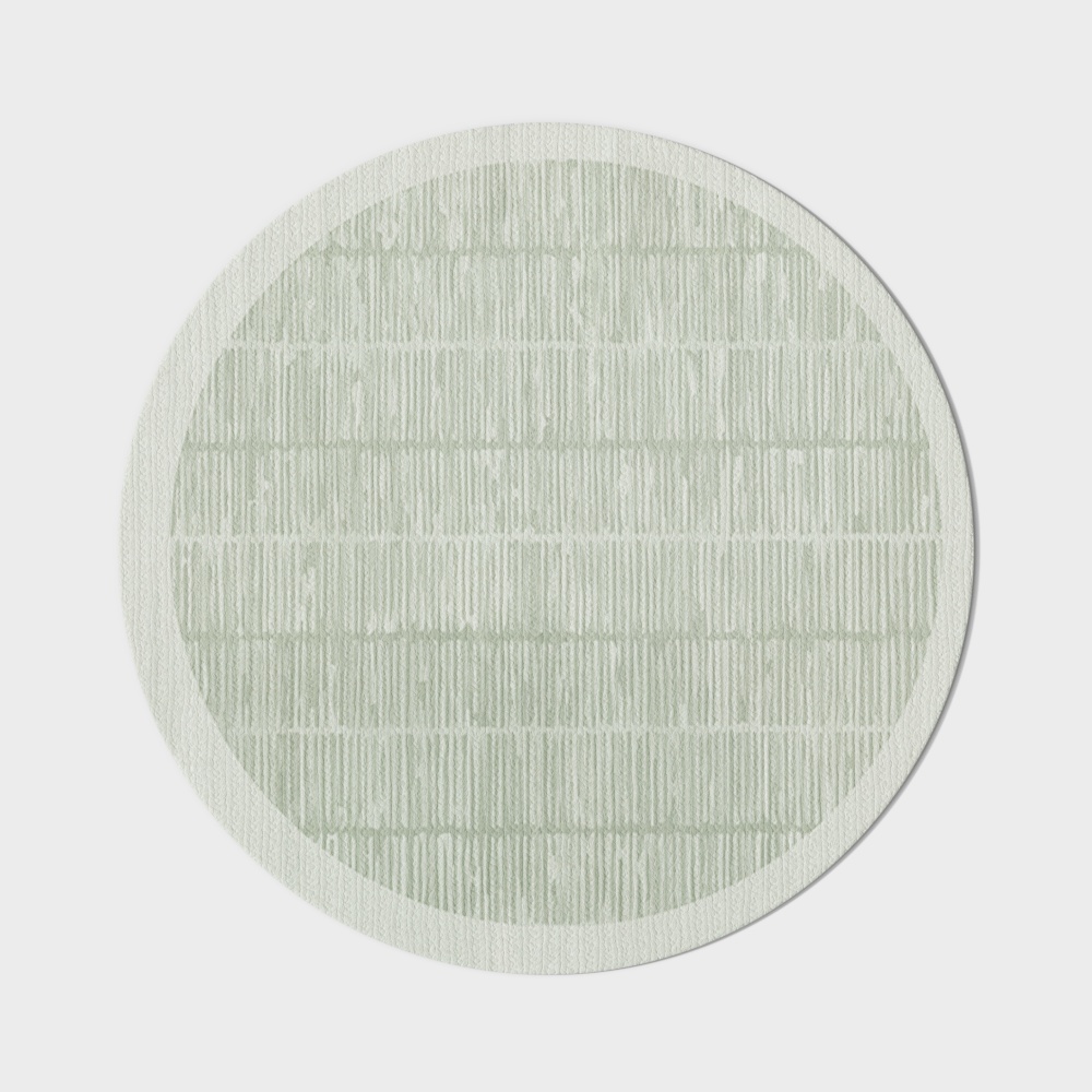 Tappeto rotondo scandinavo