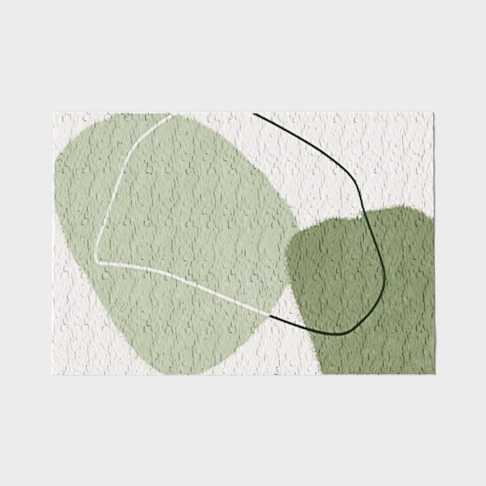 Скандинавский текстильный ковер