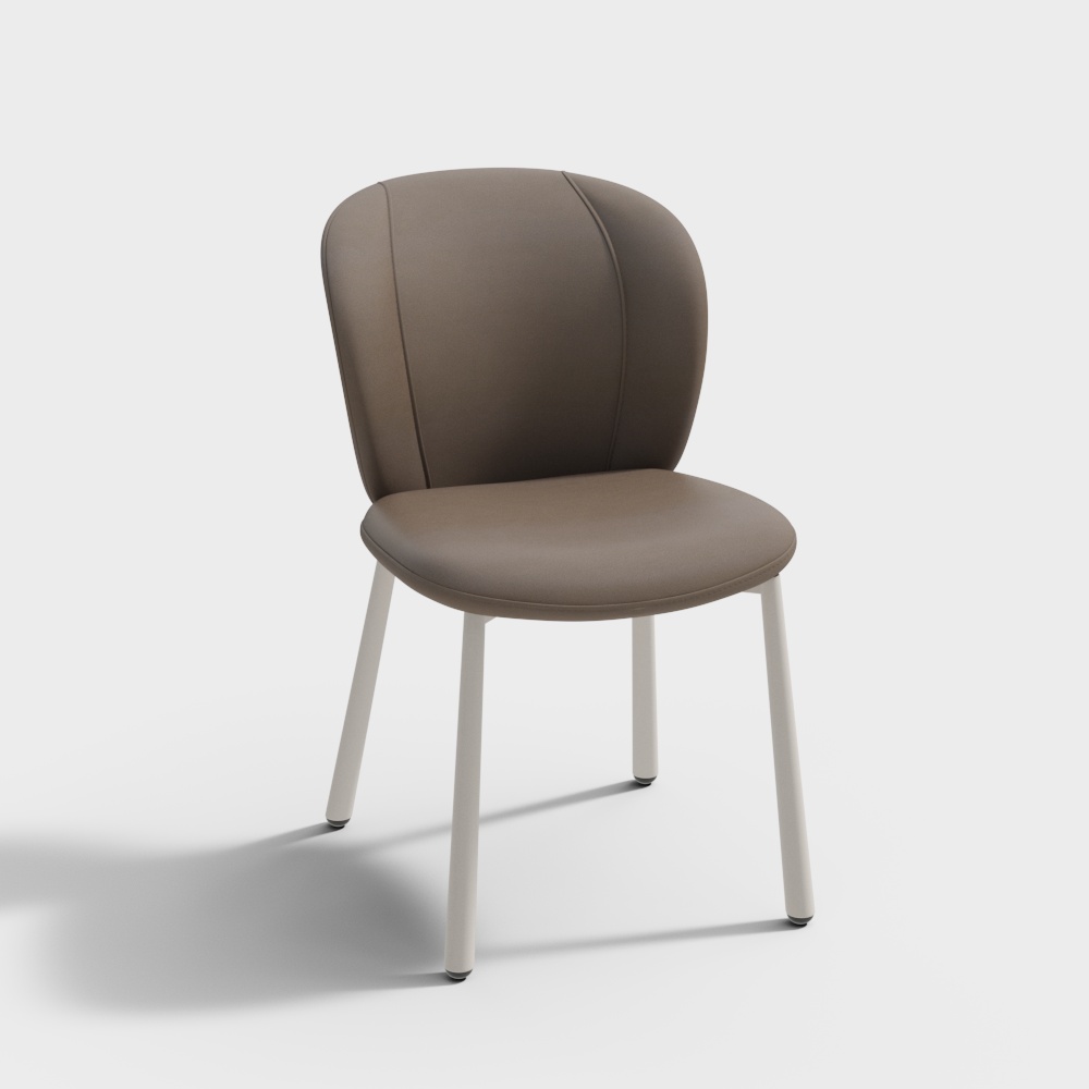 Стул для обеденного стола kd24395 молочный чай коричневый