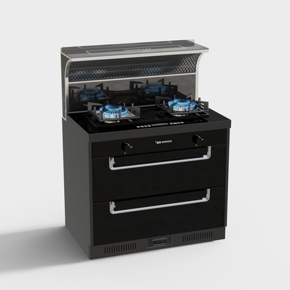 Smart Integrated Kitchen Stove