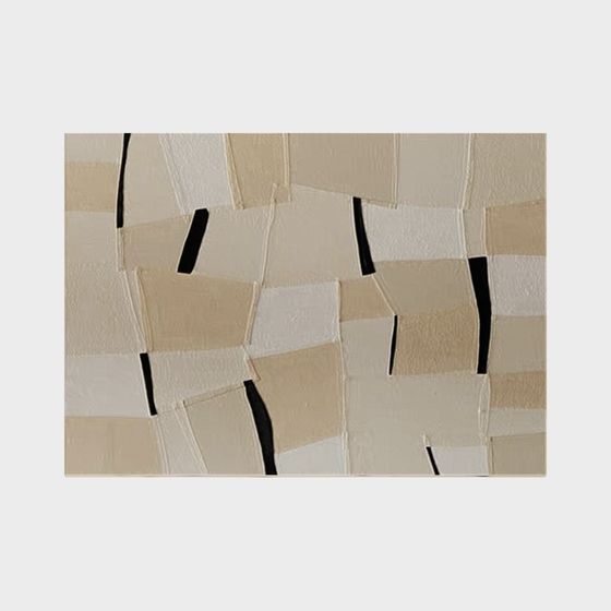 Abstract Puzzle Carpet 3D model