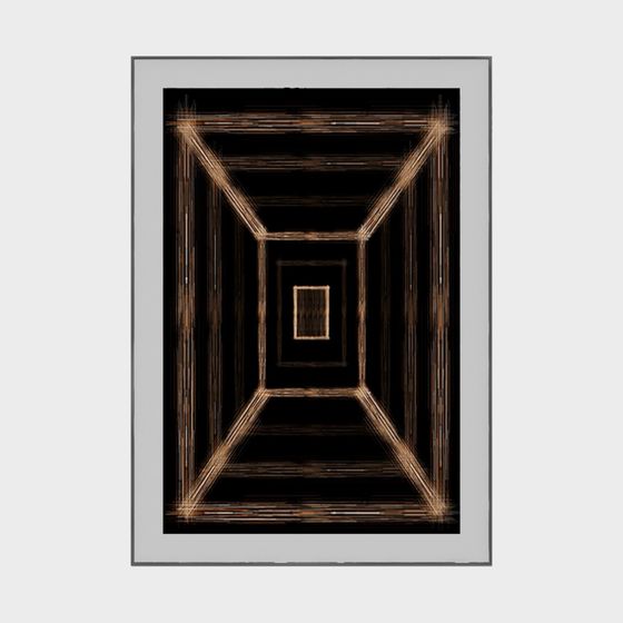 Mystical Time-Space Tunnel 3D model