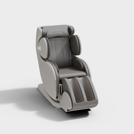 Modern Low-Poly Massage Chair 3D model