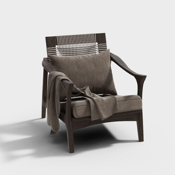 Cozy Retreat Chair 3D model