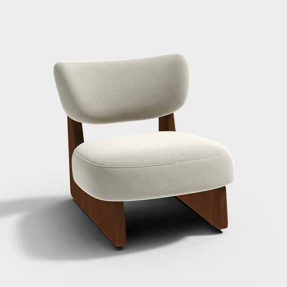 미니멀하고 차분한 레저 의자