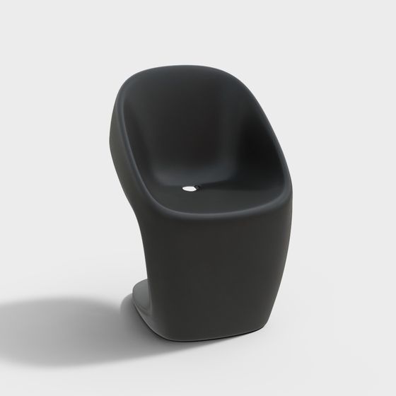 Sleek Modern Chair 3D model
