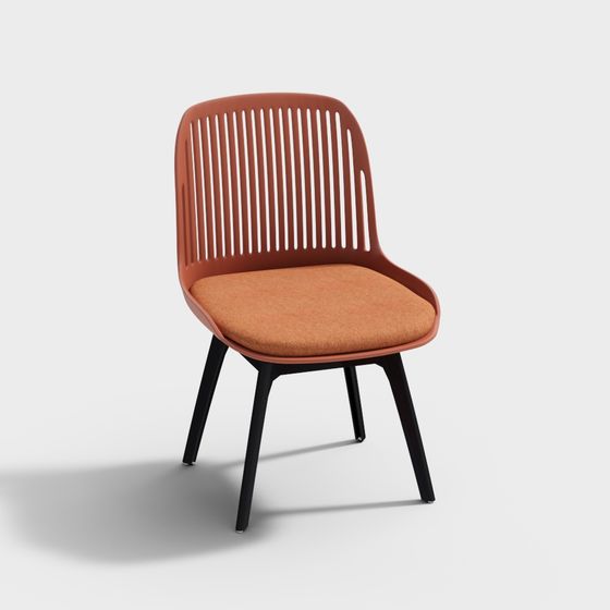 Скандинавский пластиковый стул для учебы