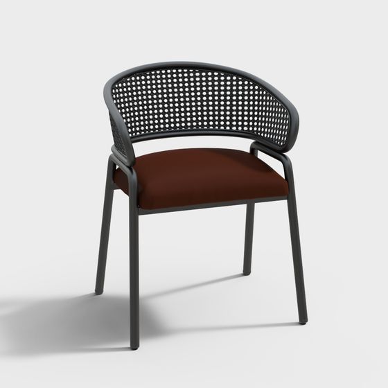 Современное плетеное бамбуковое кресло