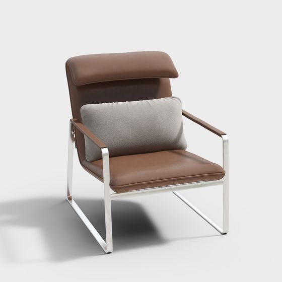 Modern Urban Lounge Chair 3D model