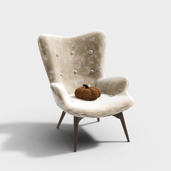 Vintage Style Chair 3D Model