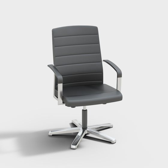 Modern Minimalist Office Chair 3D model
