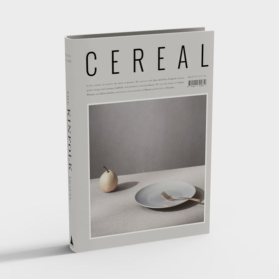 Cereal Magazine Cover 3D model