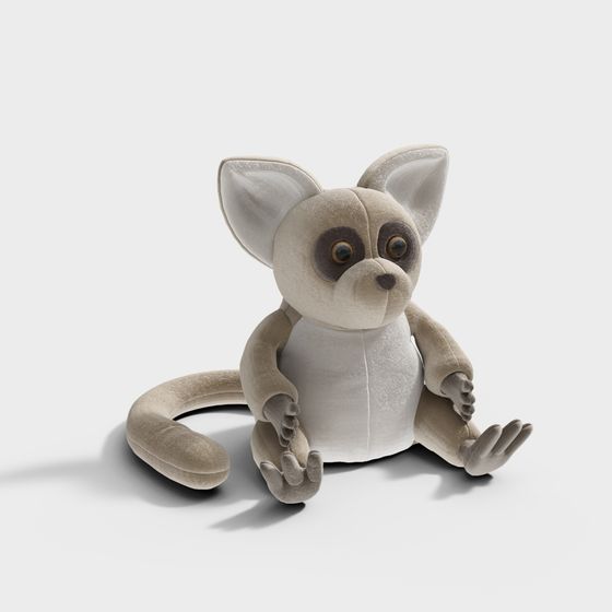 Adorable Low Poly Cat 3D model for Kids’ Toys