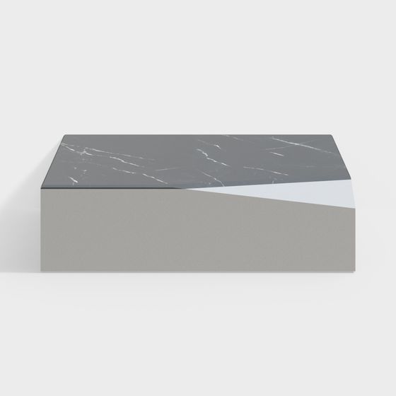 Elegant Geometric Coffee Table 3D model